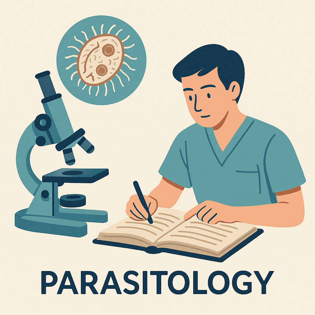 دانلود جزوه انگل‌شناسی پزشکی خلاصه و نکته‌محور،PDF ویژه امتحان علوم پزشکی