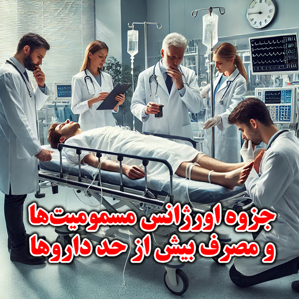 دانلود PDF اورژانس مسمومیت‌ها و آنتی‌دوت‌ها جدول دوز، درمان فوری و الگوریتم اورژانسی
